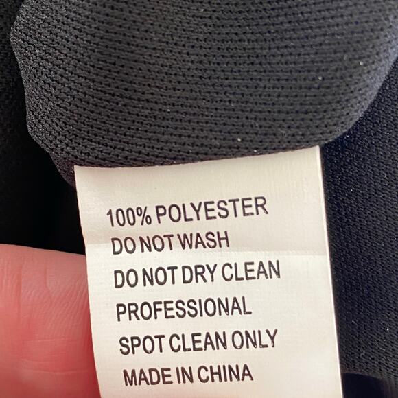 MAC DUGGAL Sleeveless V Neck Bow Detail Mermaid Maxi Gown NWT Black, Size 10 - Picture 13 of 16